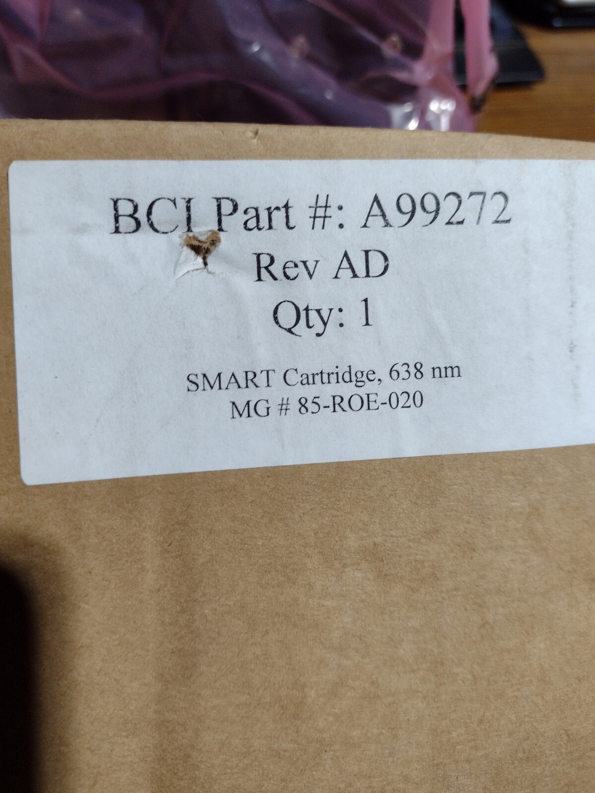 Melles Griot 85-ROE-020 Laser Cartridge 56CRH/S2746 Beckman Coulter A99272 #Z52