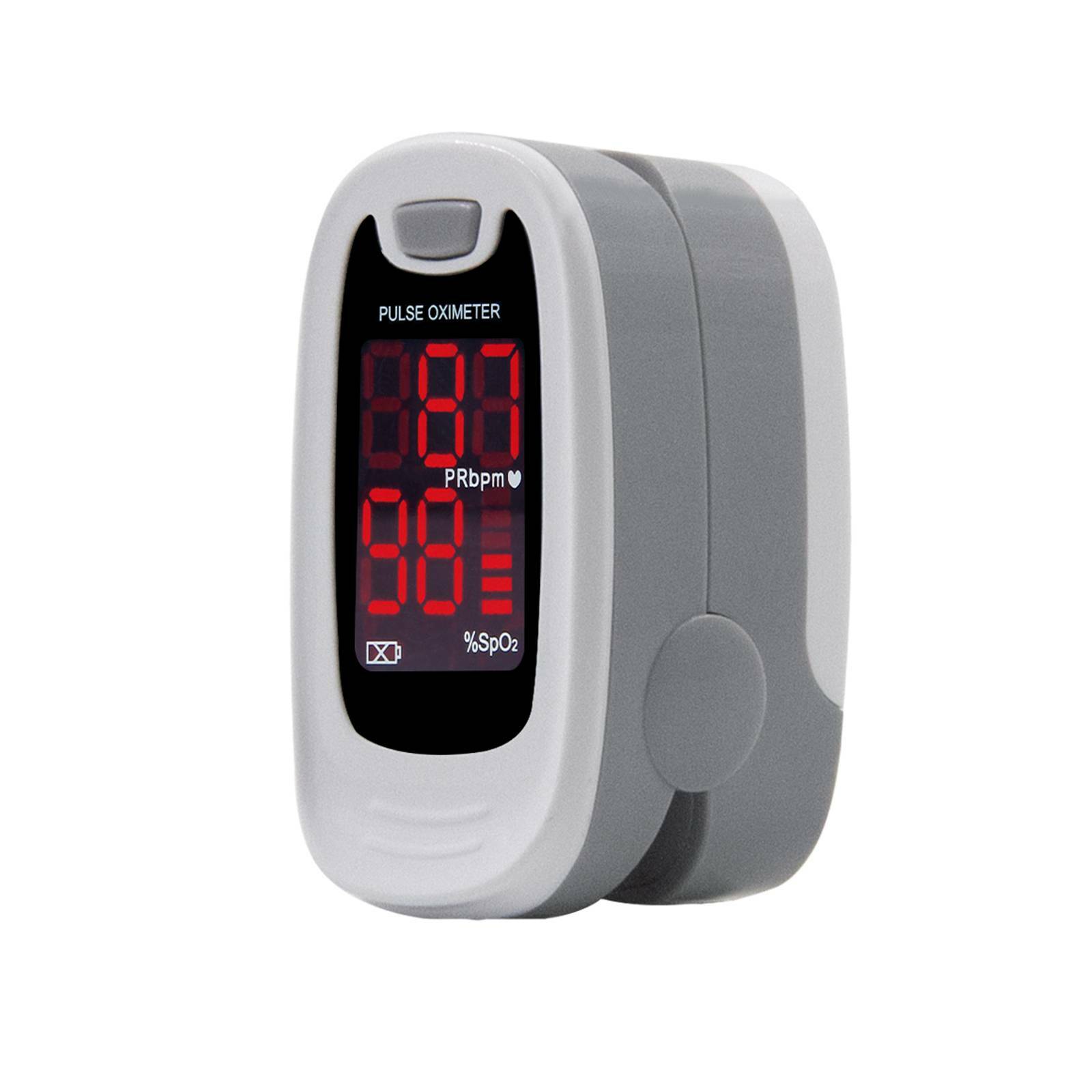 LED fingertip Blood Oxygen Sensor,Spo2 Pulse Oximeter with Case,rope CMS50M NEW