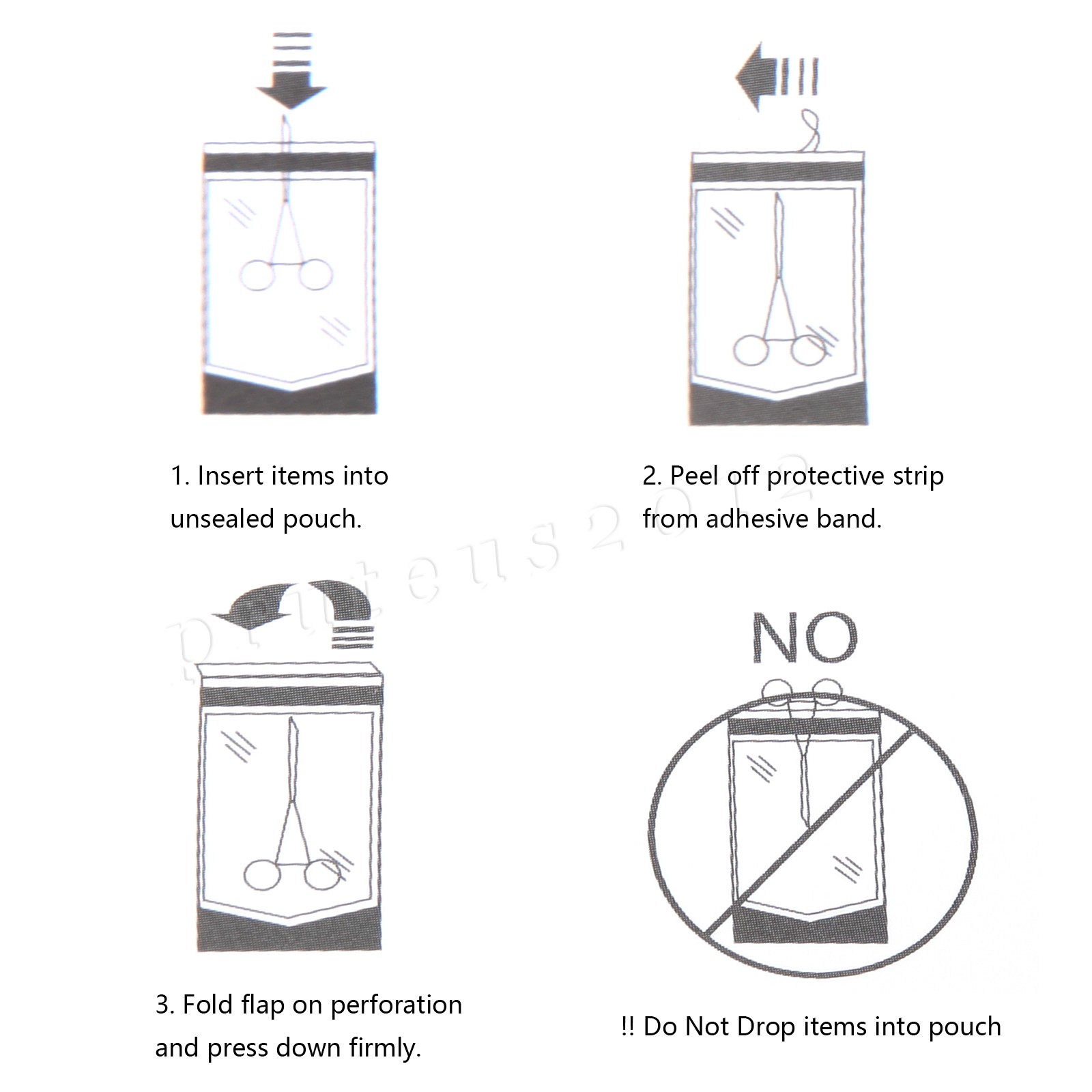 3.5″ X 10″ Self-Sealing Sterilization Pouches for Autoclave (Choose Quantity)