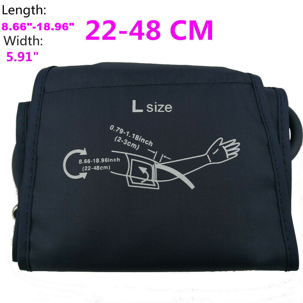 Replacement Cuff for Arm Blood Pressure Monitor Machine Extra Large Cuff BP cuff