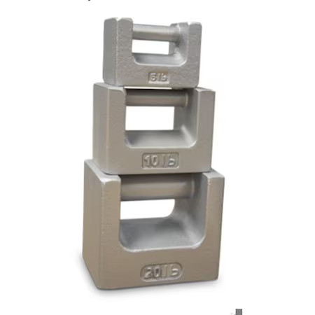 Rice Lake Weighing Systems 12870 Calibration Weight,20 Lb. Nominal Mass