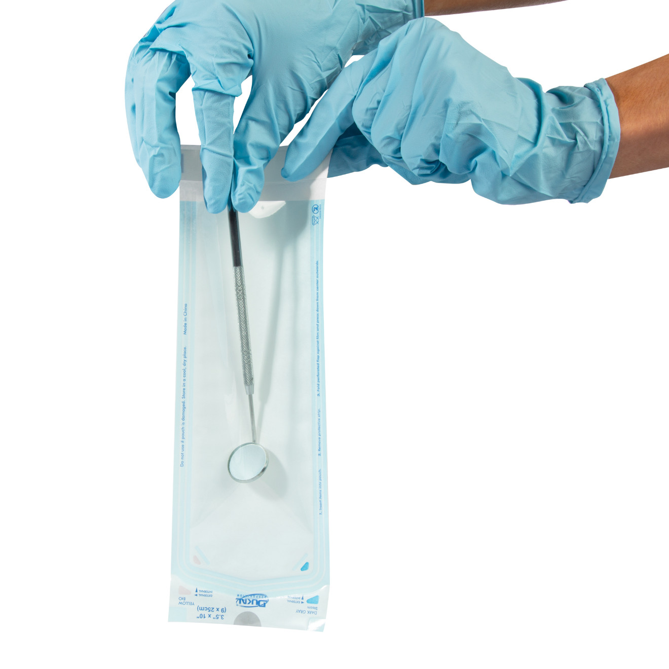 Dukal Self-Sealing Autoclave Sterilization Pouches, 2.25″ x 4″ – Box of 200