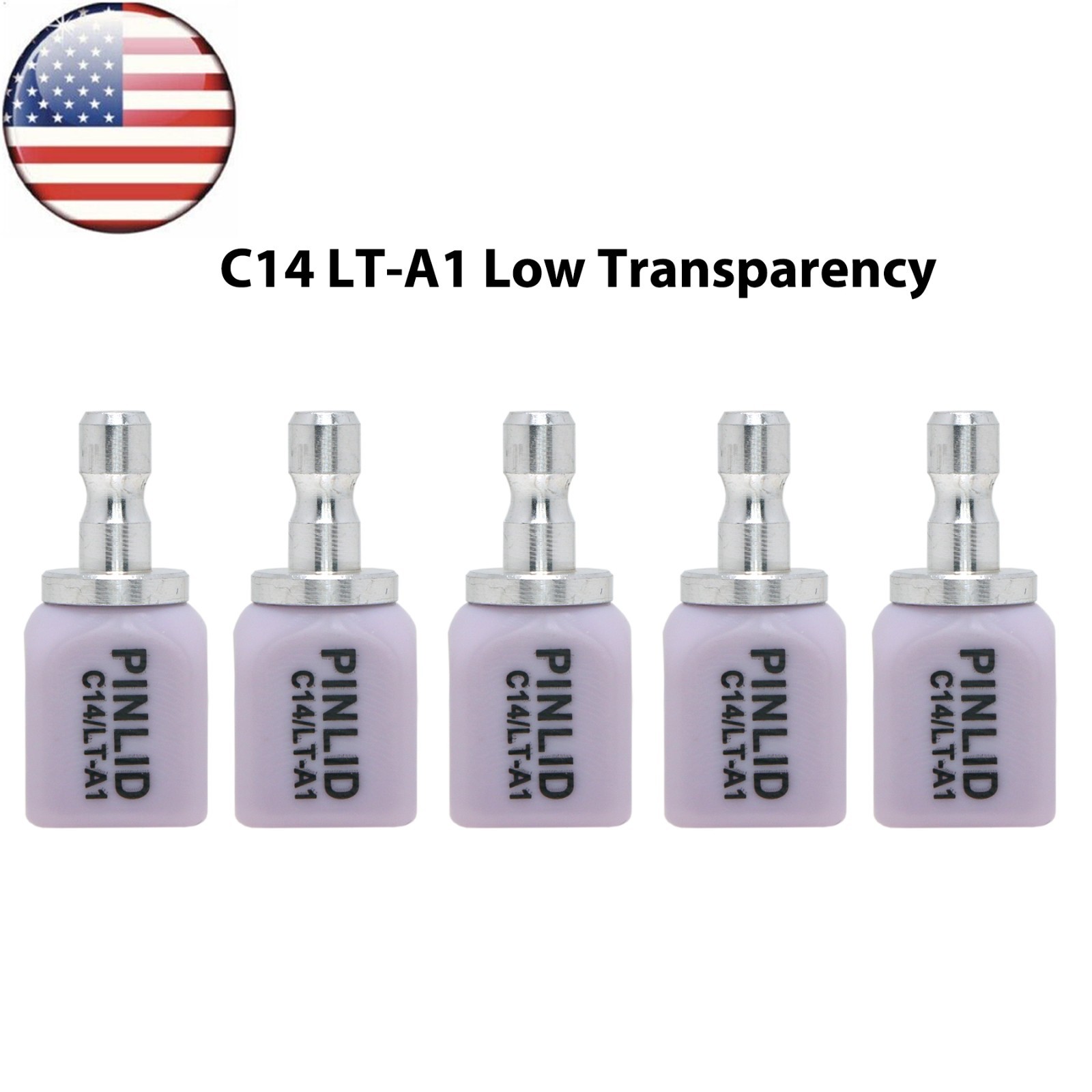 US C14 LT Dental Emax Glass Ceramic Block Lithium Disilicate CAD/CAM CEREC Block