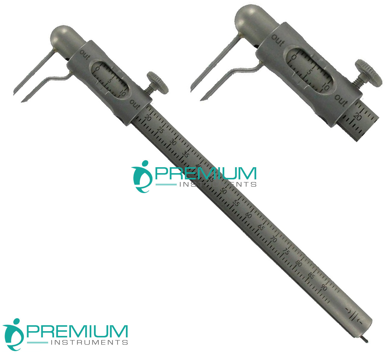 Dental Micro Boley Gauge Material Teeth Size Measuring Premium Instruments