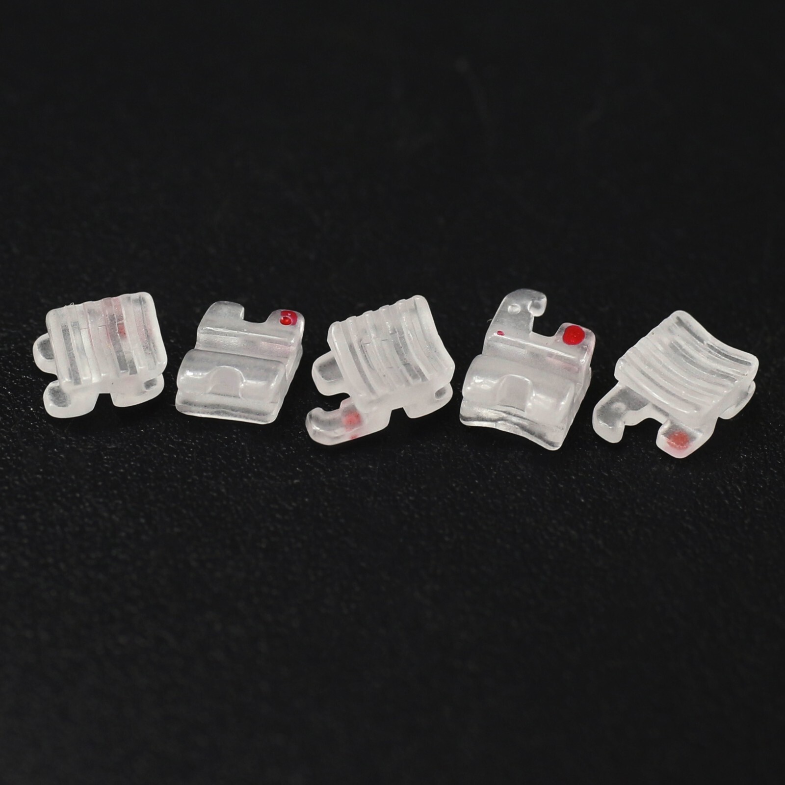 Dental Ceramic Brackets Orthodontic Self Ligating Braces Roth MBT Aesthetics