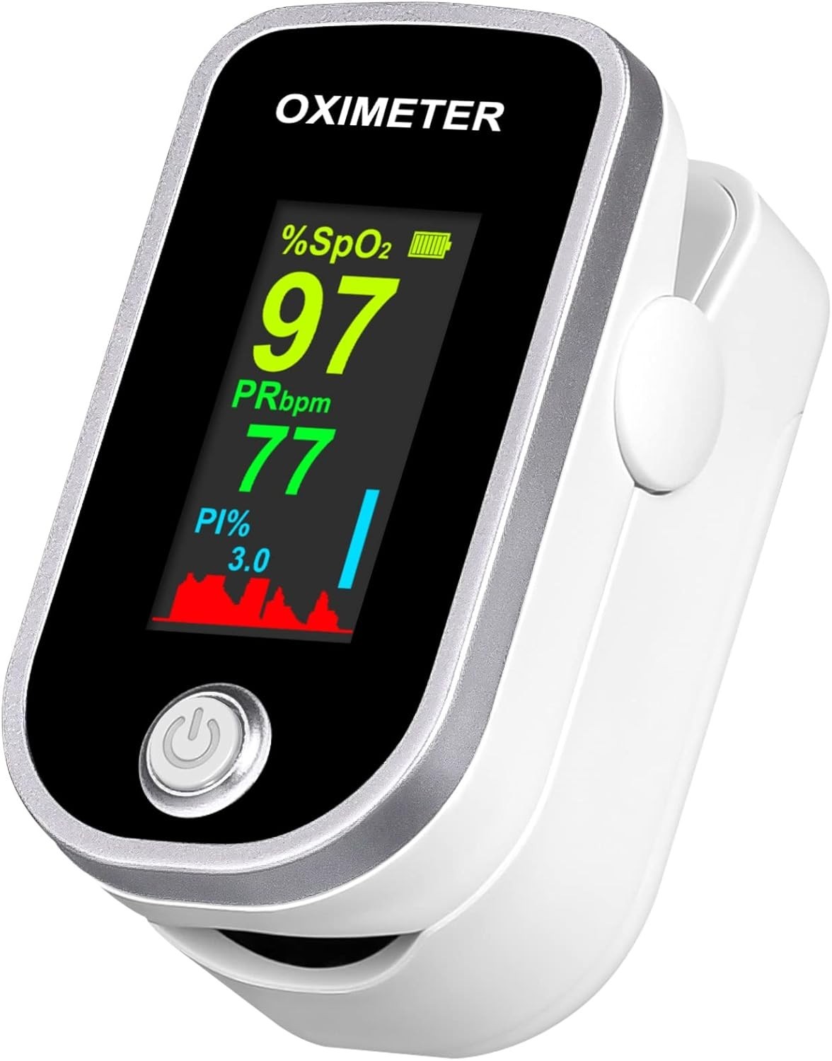 Accurate Fingertip Blood Oxygen Monitor – Heart Rate and SpO2 Readings in 5 Secs