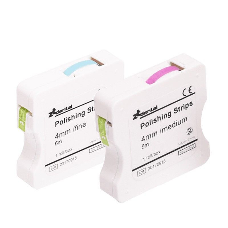 Dental Polishing Strips Interproximal Sanding Grinding Paper Strip 4mm*6m Fine