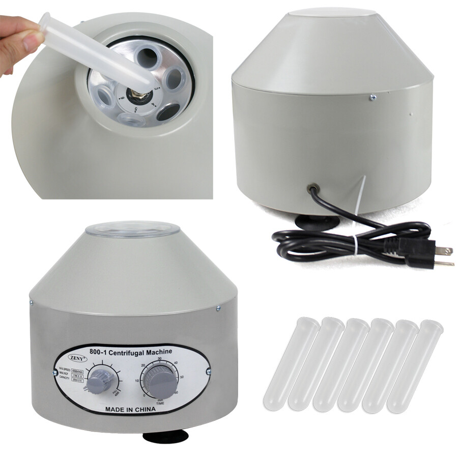 4X Electric Centrifuge Machine Lab Medical Practice 800-1 4000rpm 6x 20ml Rotor