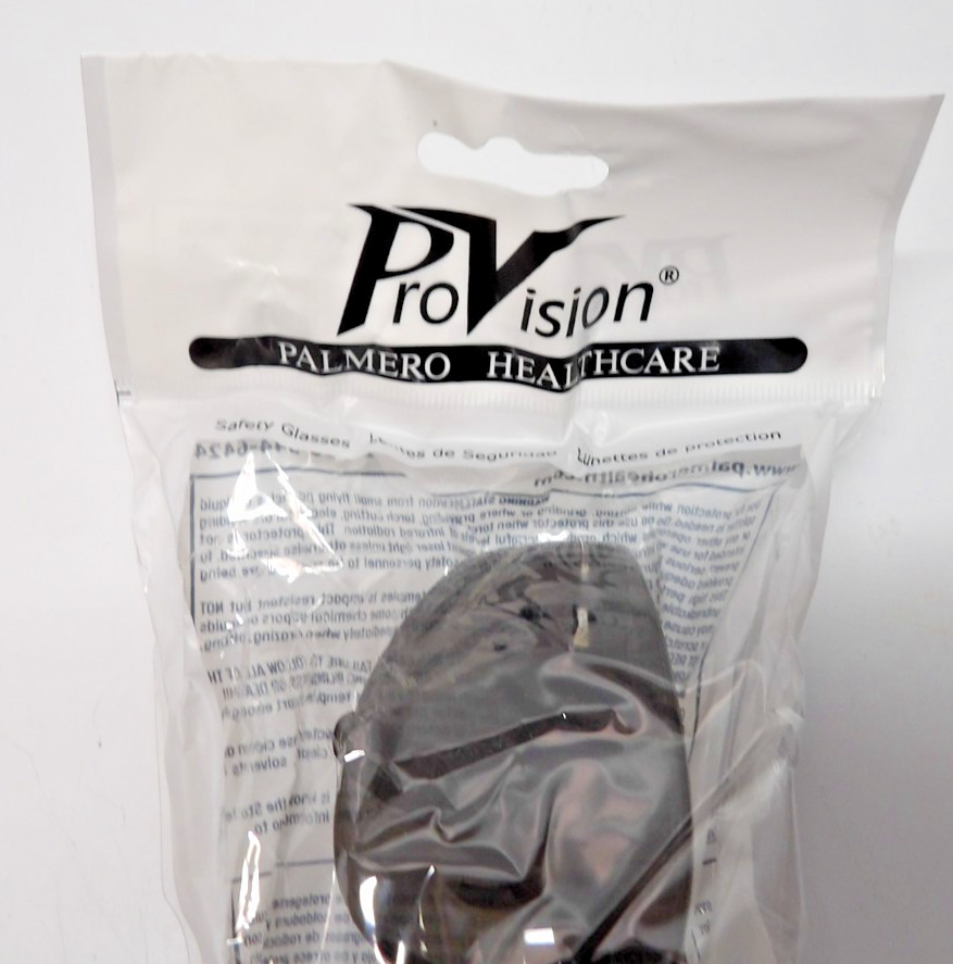 Protective EYEWEAR GRAY FRAME & LENS PALMERO PRO-VISION ECONO WRAP