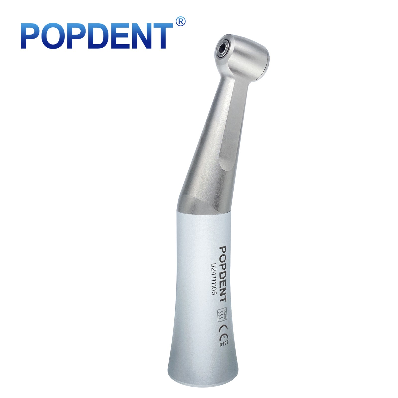 POPDENT Dental 1:1 Slow Low Speed Contra Angle Push Button Handpiece