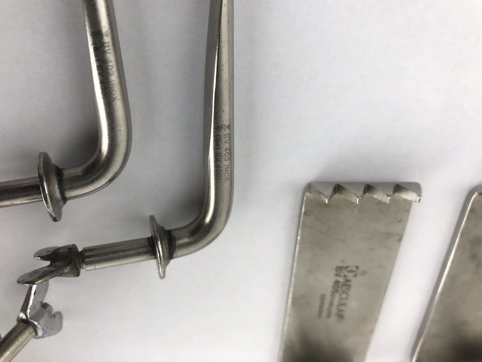 Aesculap BV400 Series Retractor Package BV401 BV409 BV403 INOX BV411 BV405 BV406