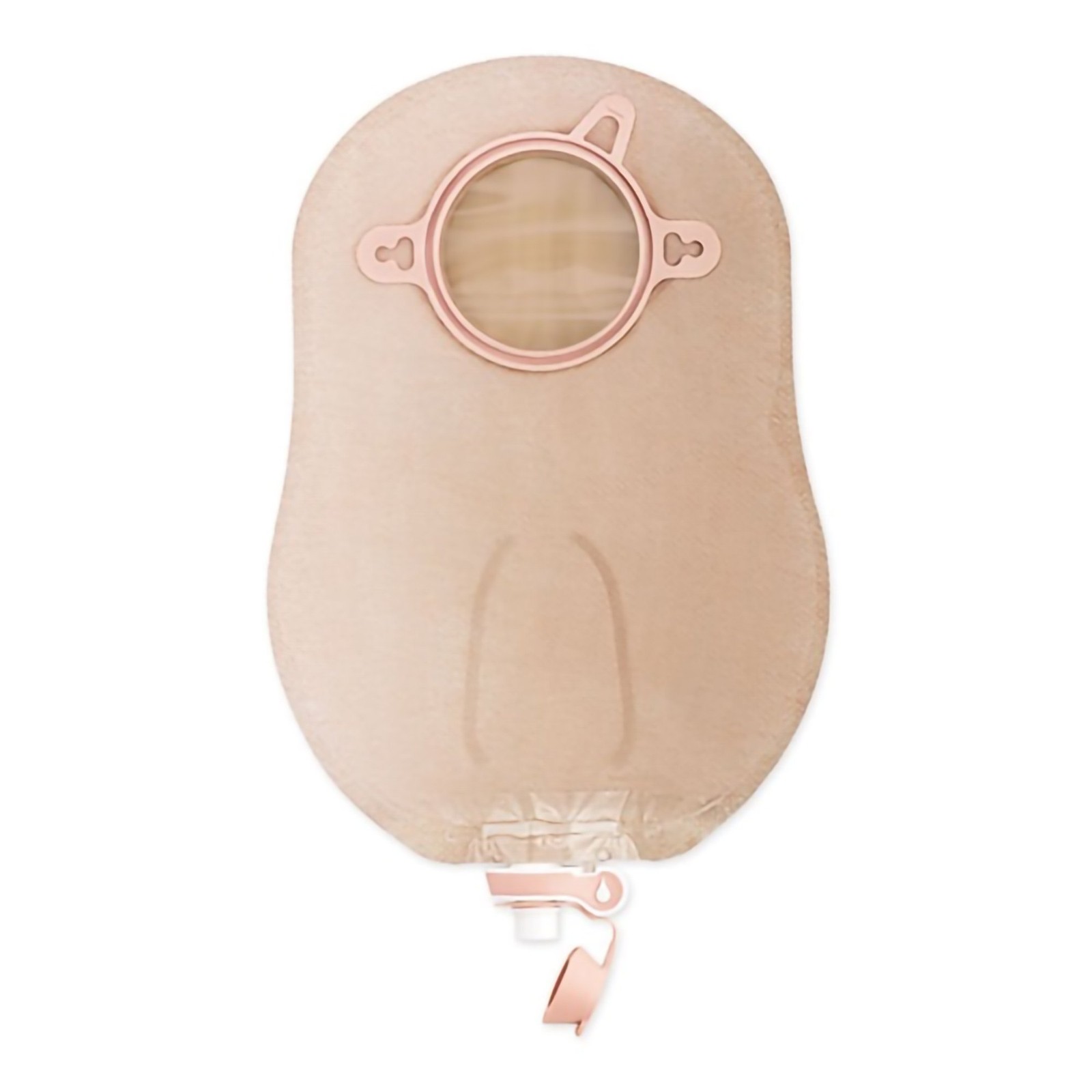 Hollister New Image Beige Two-Piece Urostomy Pouch, 44-mm Flange, Green Match (1