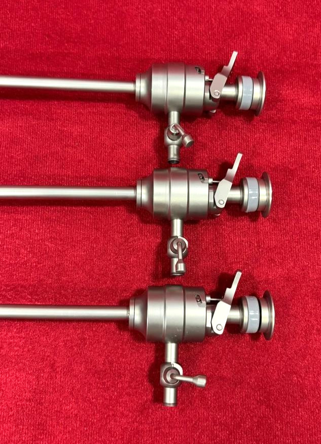 3pc-Laparoscopic Trocar Cannula 5mmx90mm SS Best Quality Reusable Instruments