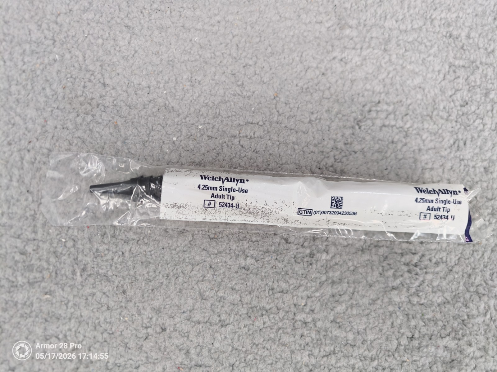 Welch Allyn KleenSpec Disposable Otoscope Specula 4.25MM, Bag of 850, New