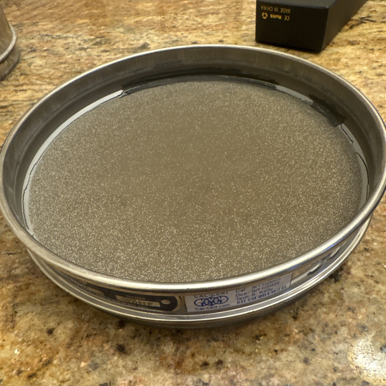 GILSON US STANDARD TEST SIEVE 8″ 300 UM 0.0117” NO. 50 Stainless Steel0879) Used