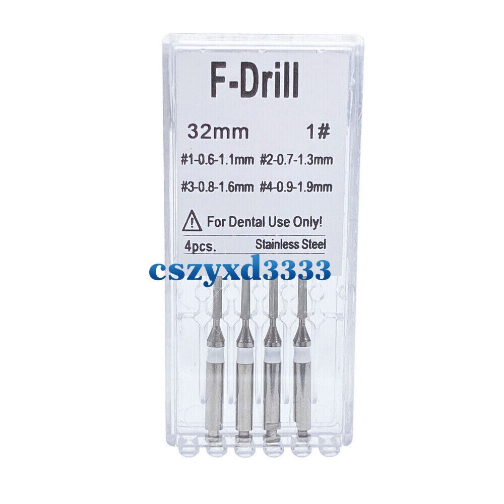 1/3/5/10 Box Dental Endodontic Stainless Steel Root Canal Fiber Post Drills