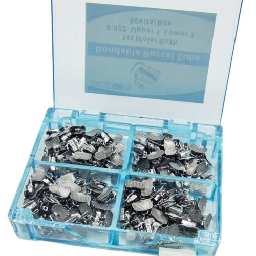 Dental Orthodontic Buccal Tubes 1st 2nd Molar Tube Roth MBT 022 U1/L1 Bondable