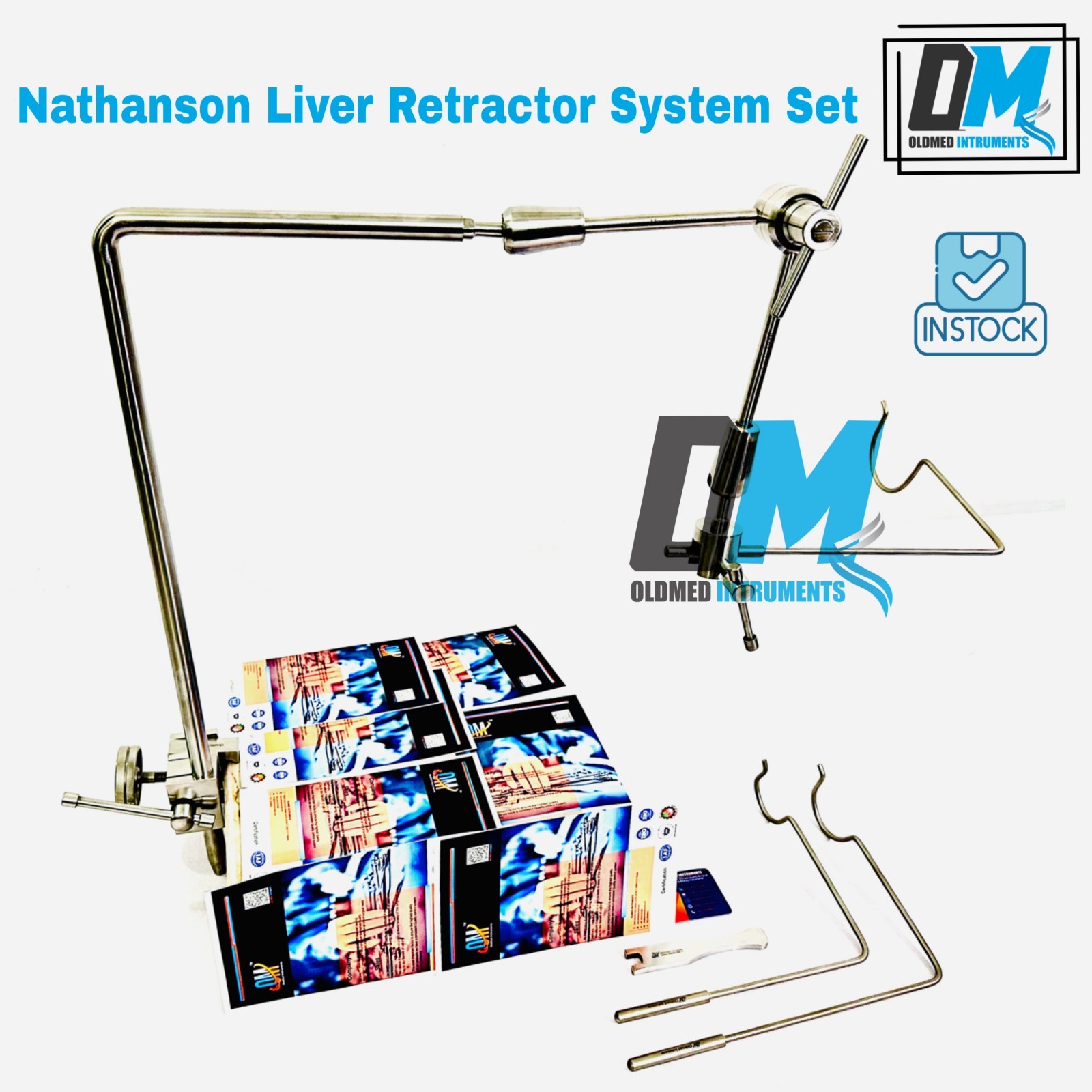 Laparoscopic Retractor Nathanson Liver Retractor System Set Reusable By OMI