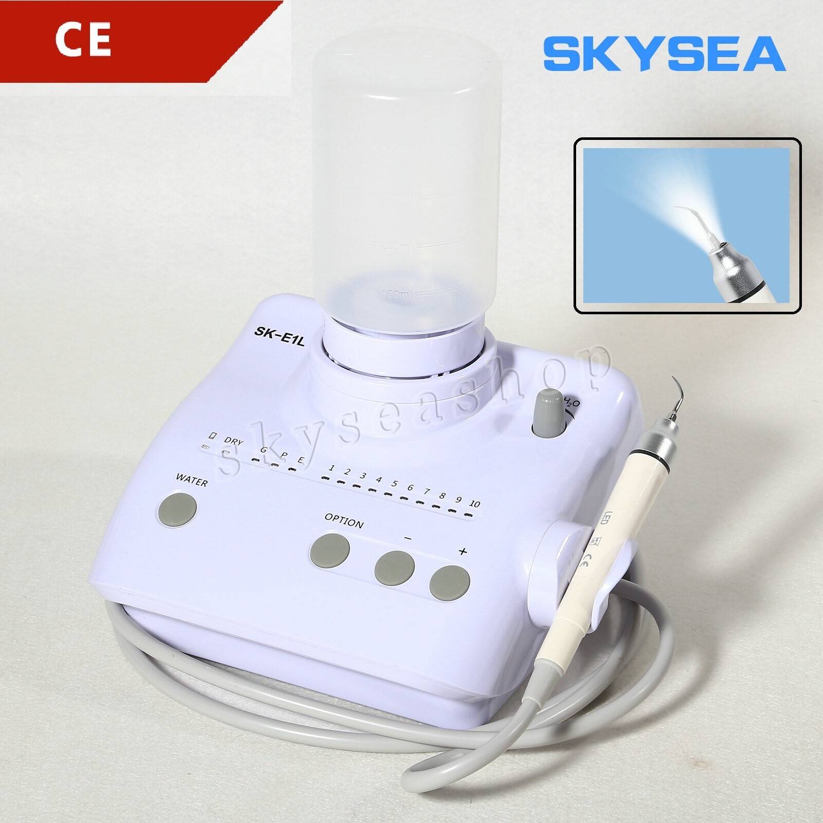 For Cavitron EMS Dental Ultrasonic Scaler with LED Handpiece + 2 Bottles o’c