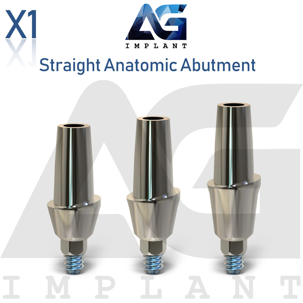 Straight Anatomic System Aesthetic Titanium For Hexagon 2.42mm