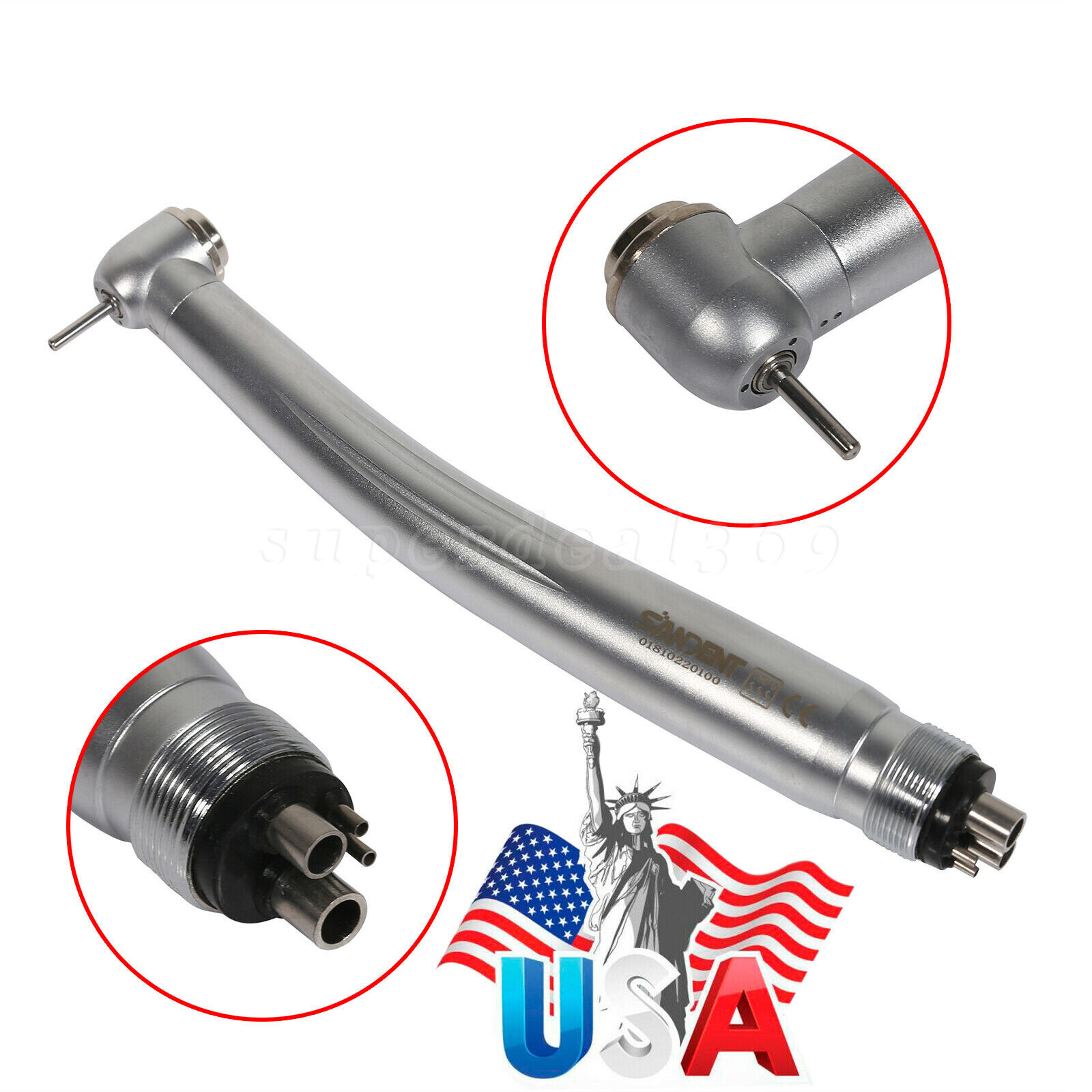 USA NSK Pana Max Style Dental High Speed Turbine Handpiece 2/4Hole STNABM/P4BM