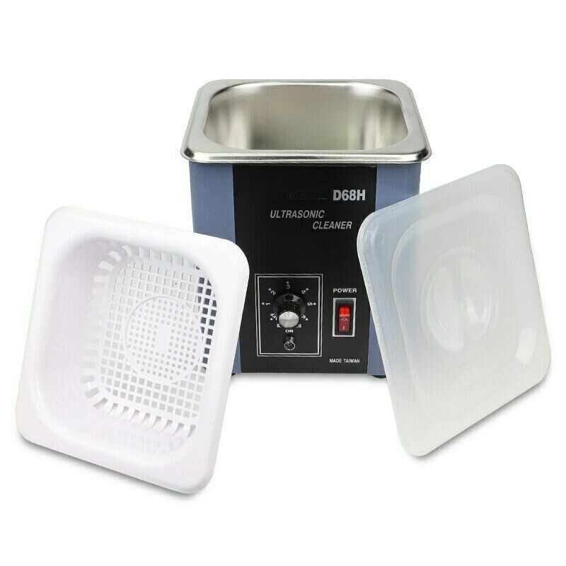 68W Digital Ultrasonic Cleaner Glasses Jewelry Polishing Cleaning Machine 220V