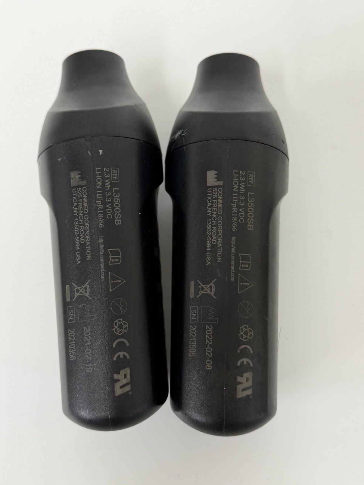 Lot of 6 ConMED L3500SB Li-Ion Power Unit for Hall MicroFree – Untested / AS-IS
