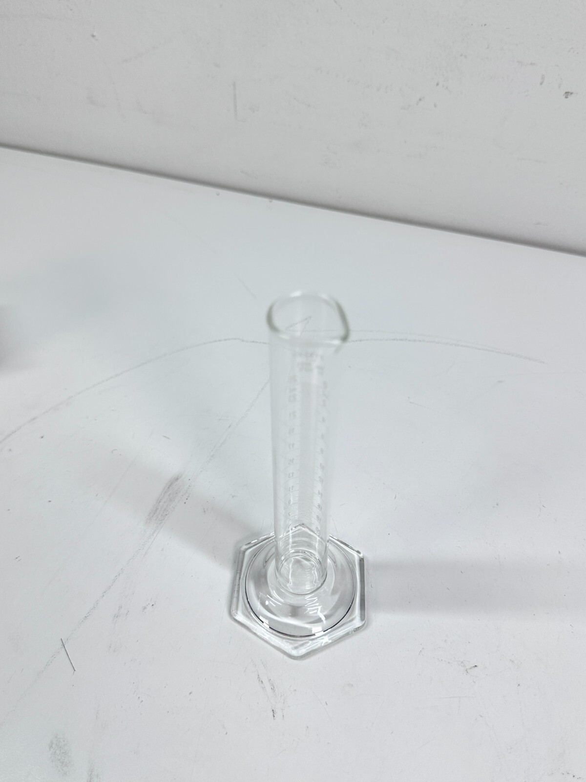 NEW Corning Pyrex 25mL Graduated Mixing Cylinder 2982-25, w/o stopper.