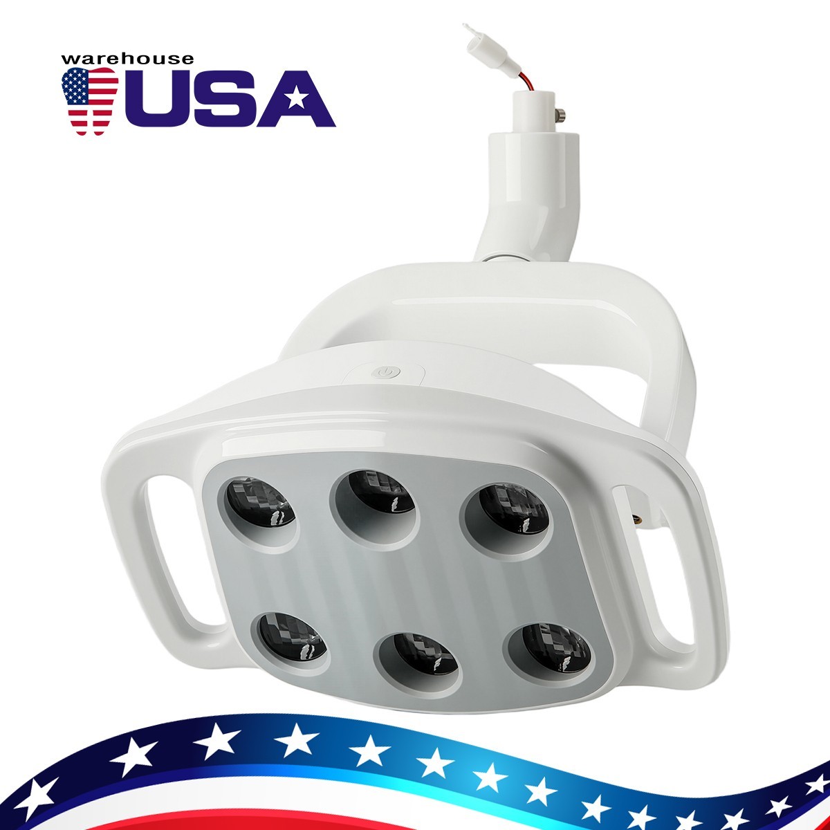 Dental 6 LED White Light Operating Lamp Induction For Dental Unit Chair