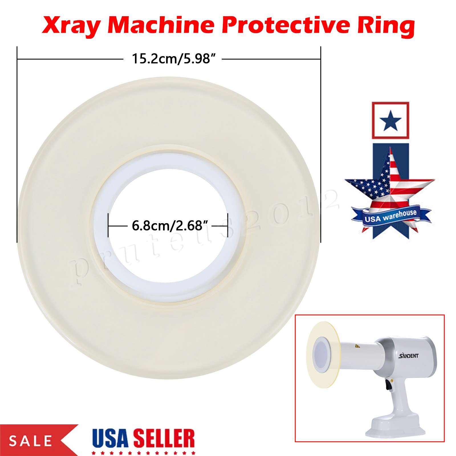 1Pc Dental Scatter Shield Protective Ring for SANDENT X Ray Machine ONLY