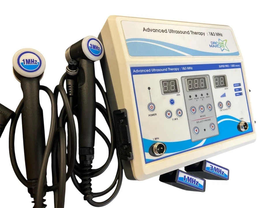 Ultrasound Therapy Physical 1 & 3 MHz Ultrasound Therapy Machine FREE N SHIPING