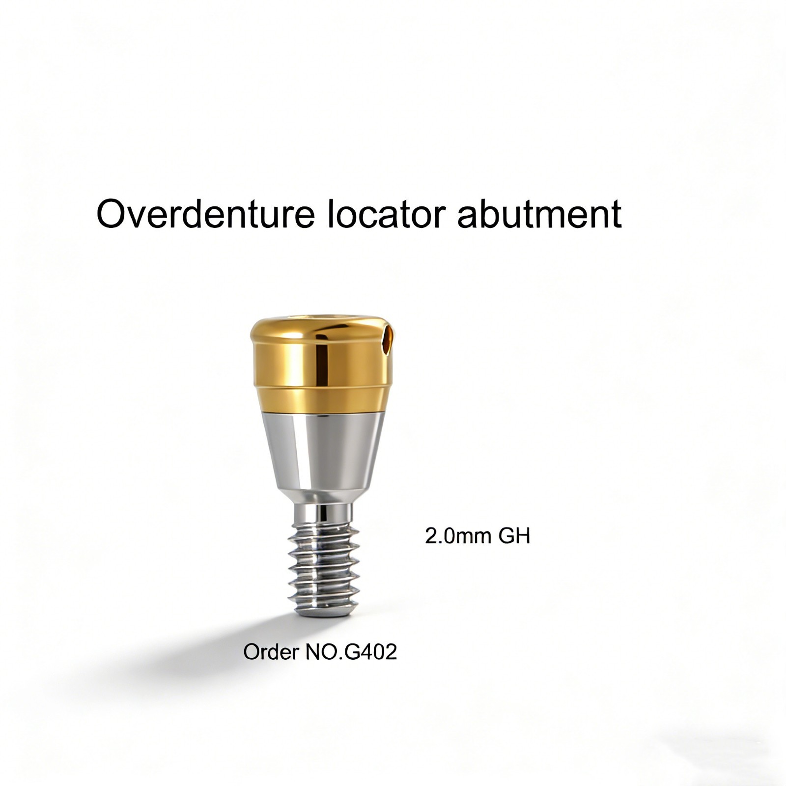 Hiossen ET titanium Locator Abutment Interna Hex Morse Taper Implant Overdenture