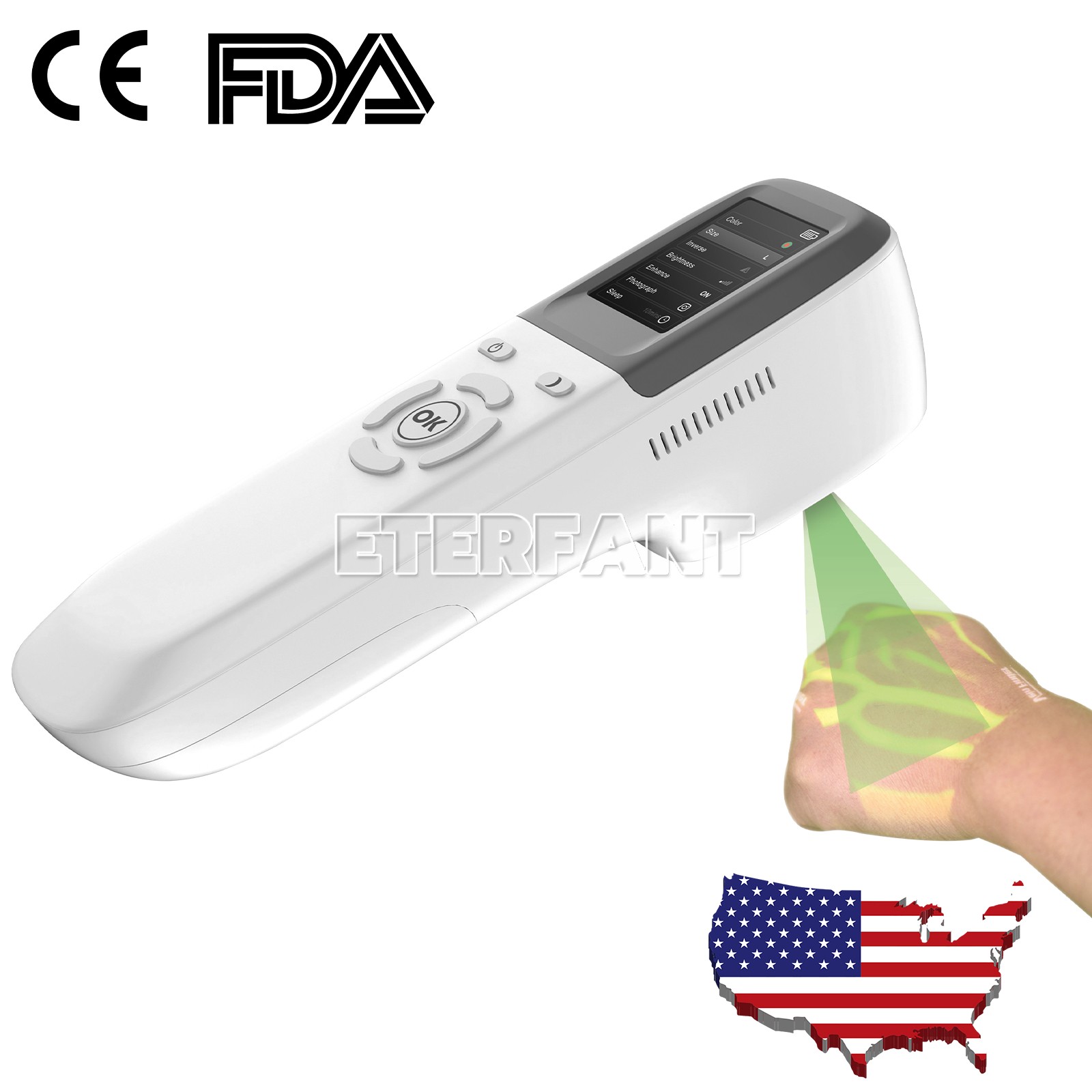 Portable Vein Finder Locator Machine Handheld Blood Vessel Searching Device
