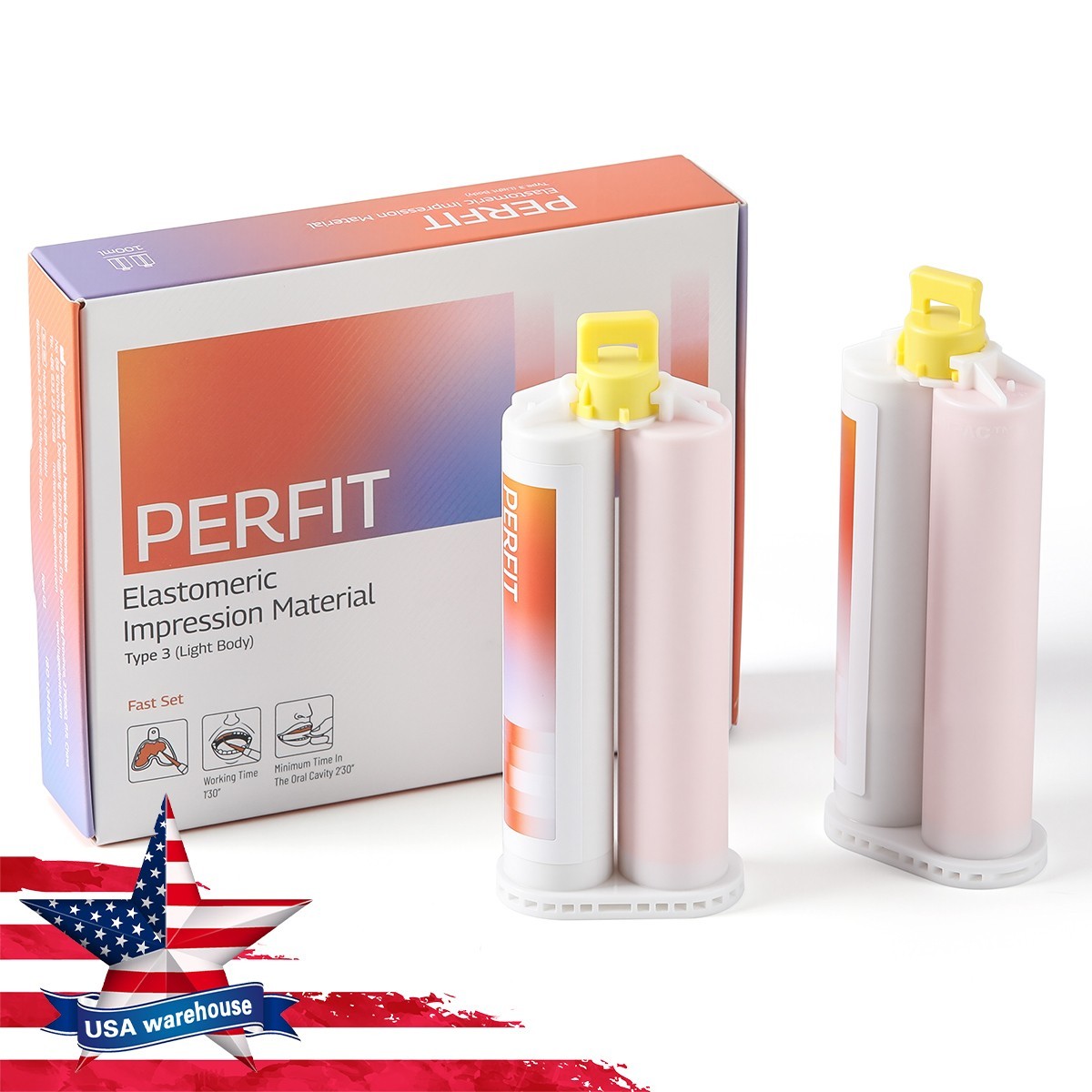 Dental Silicone Elastomeric Impression Material Heavy & Light Body Normal/Fast