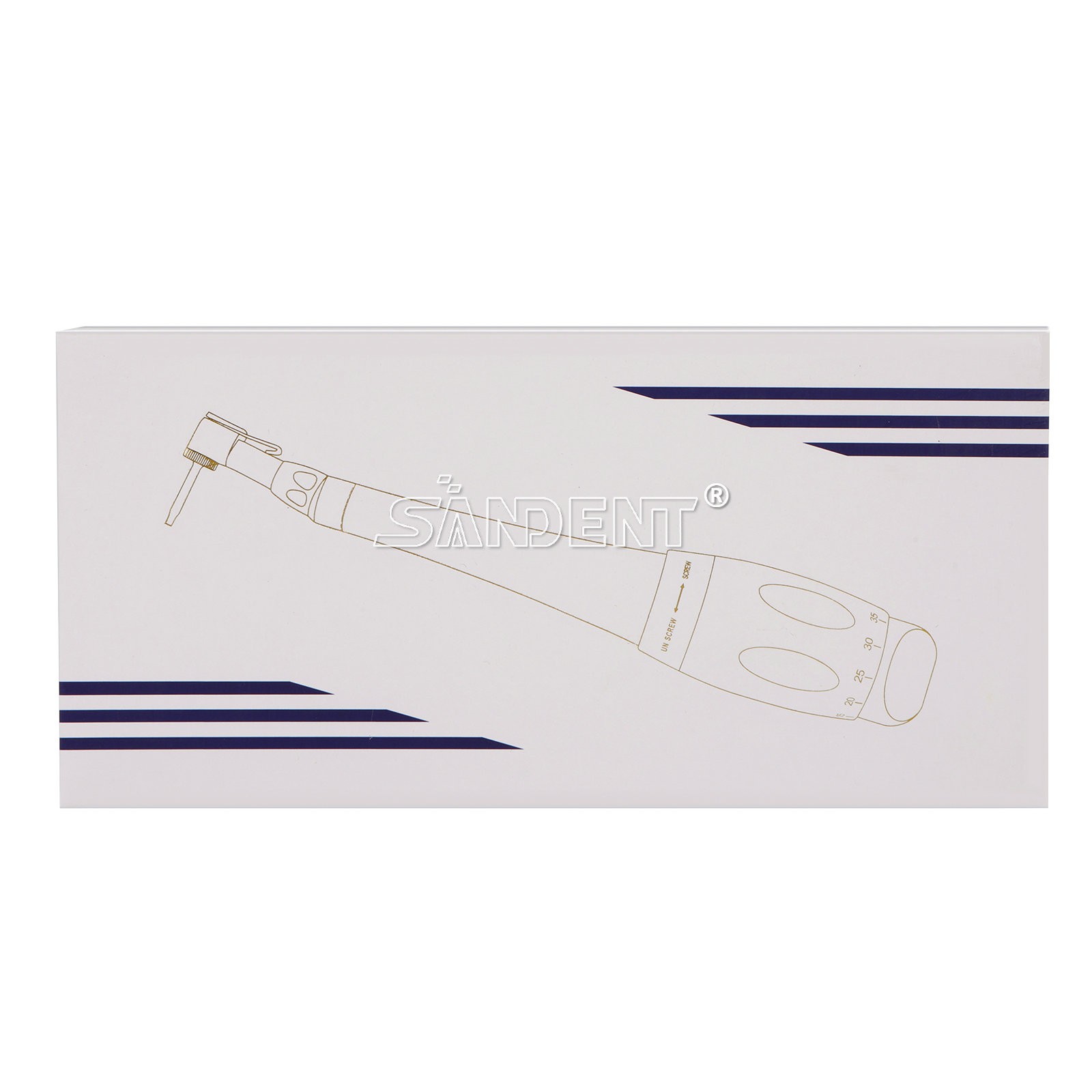 SANDENT NSK Style Dental High Speed Turbine Handpiece Push Button 4 holes SALE!