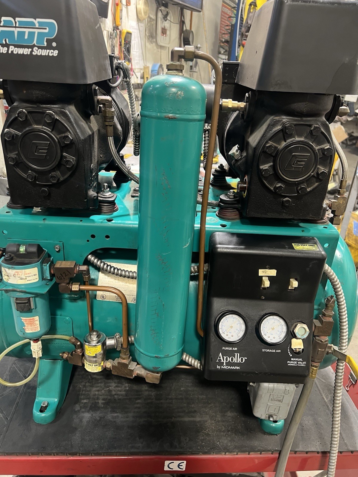 Dental Air Compressor. Apollo by Midmark L42 – 20 Gallon – Air Dryer