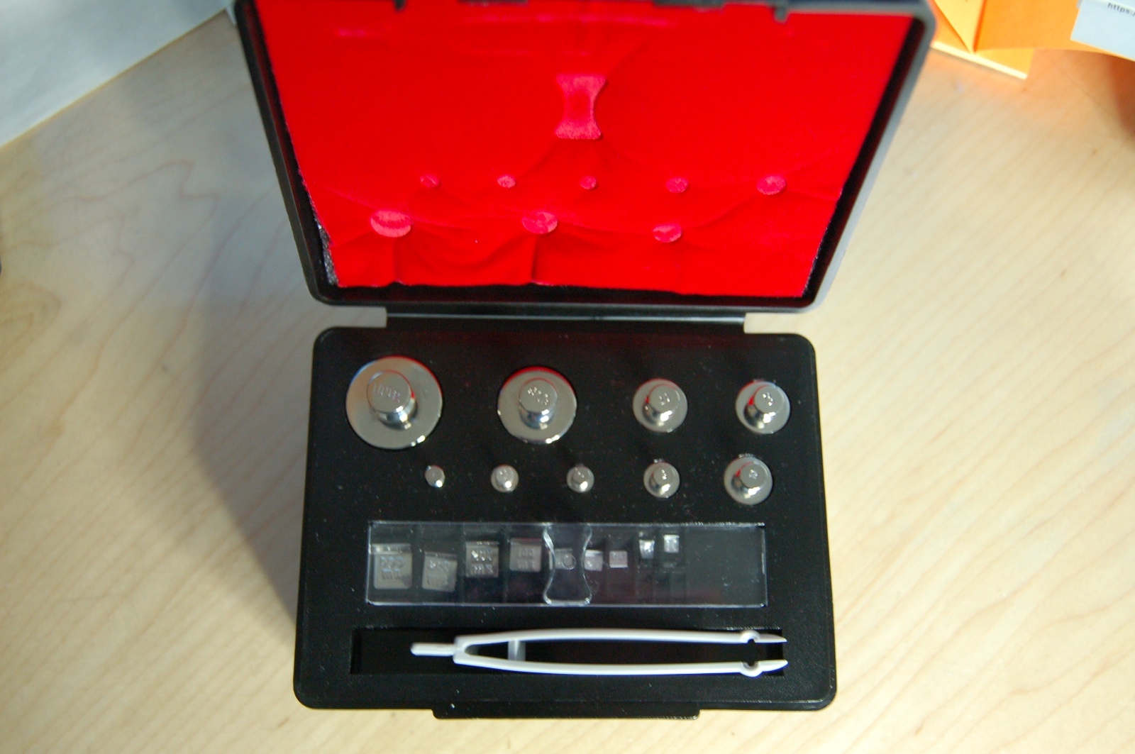 Troemner calibration weight weights set 100g 20 g 10 5 2 1 500 100 50 mg 5mg