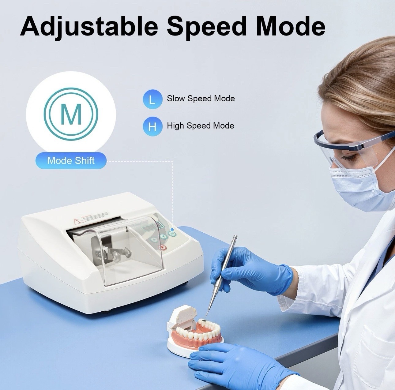 Dental Digital Amalgamator Amalgam 35W Capsule Mixer High Speed Lab IMIX 110V