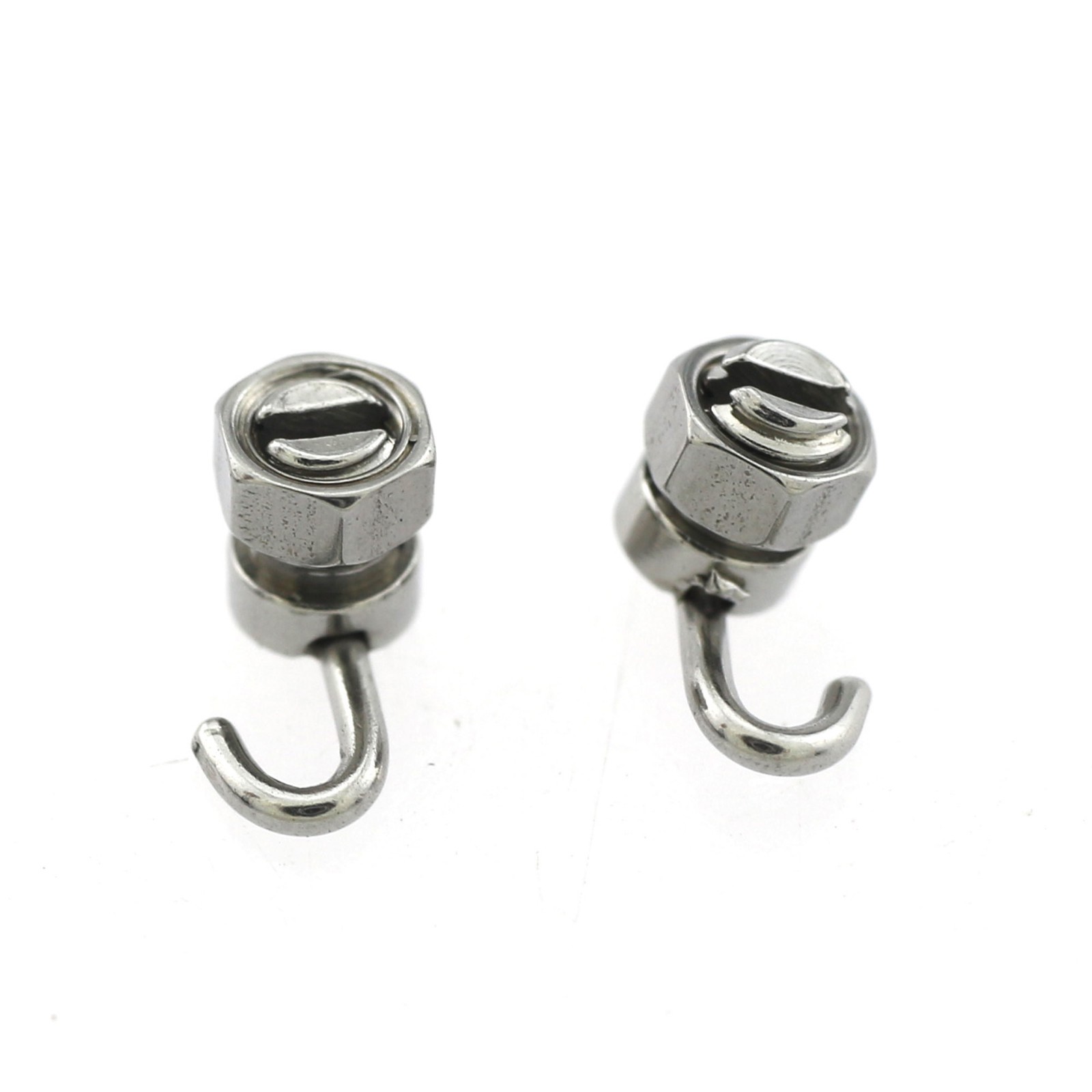 Dental Orthodontic Crimpable Arch Wire Stop Locks Activity Hooks Left Right Set