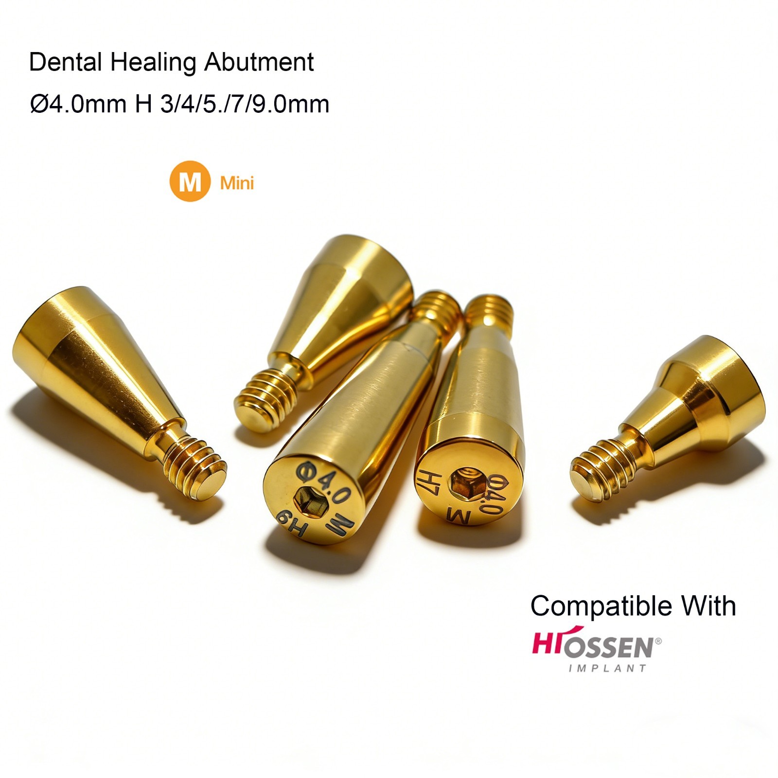 US Osstem Hiossen Dental Healing Abutment Cover Screw Mini Regular Compatible