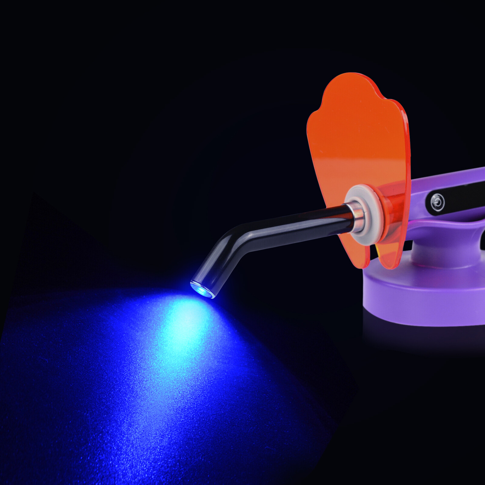 5W Dental High Power Wireless Curing Light 800-2400mw/cm2 Resin LY-A180C Purple