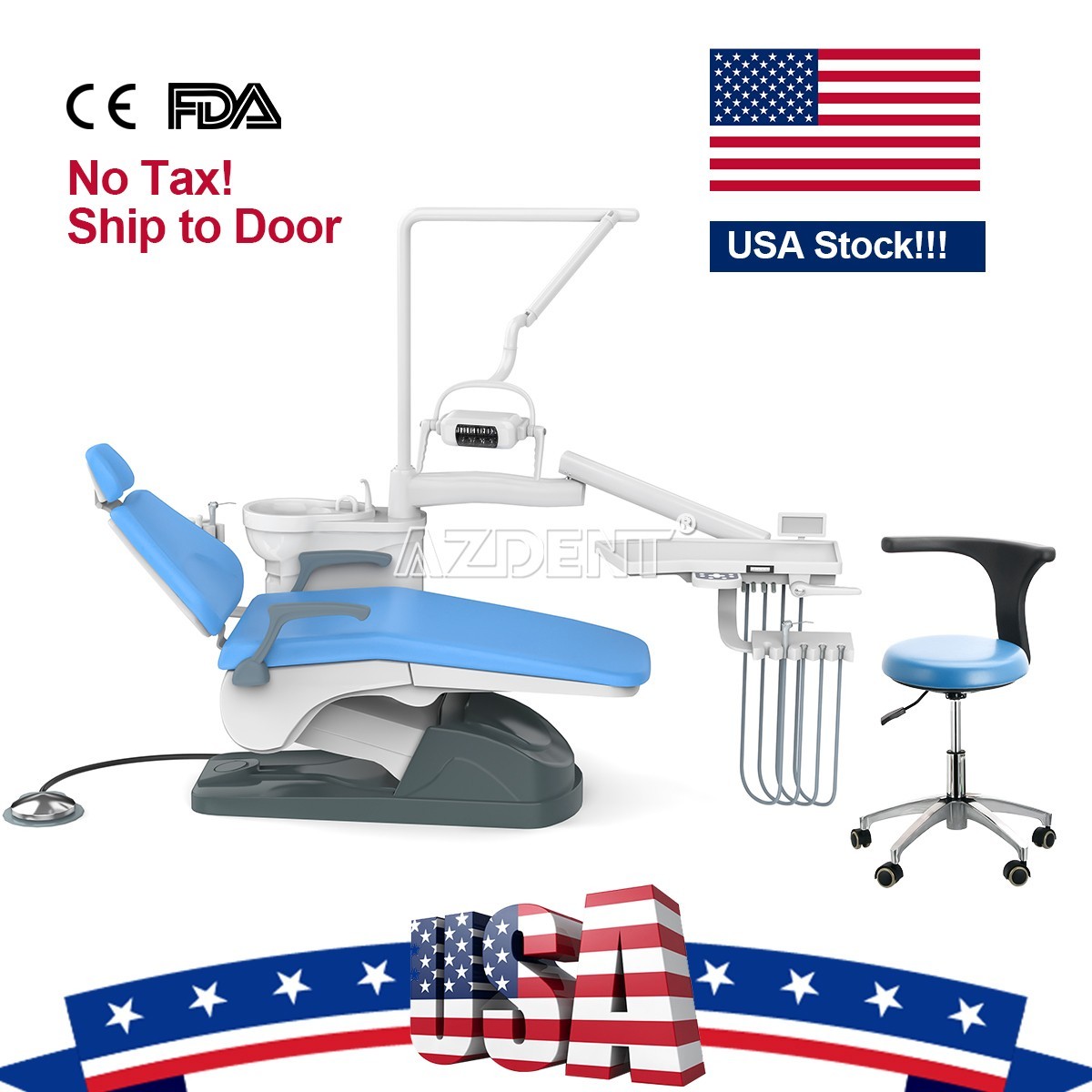 Portable Dental Mobile Delivery Unit Cart /Autoclave Steam Sterilizer /Chair