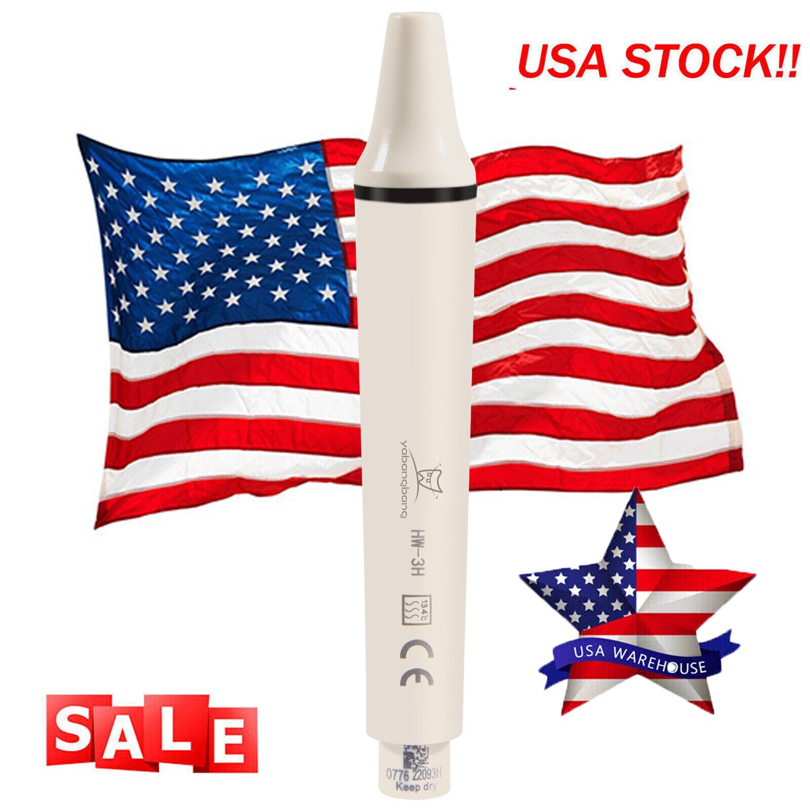 Dental Detachable Ultrasonic Scaler Handpiece fit EMS Woodpecker HW-3H 135°C