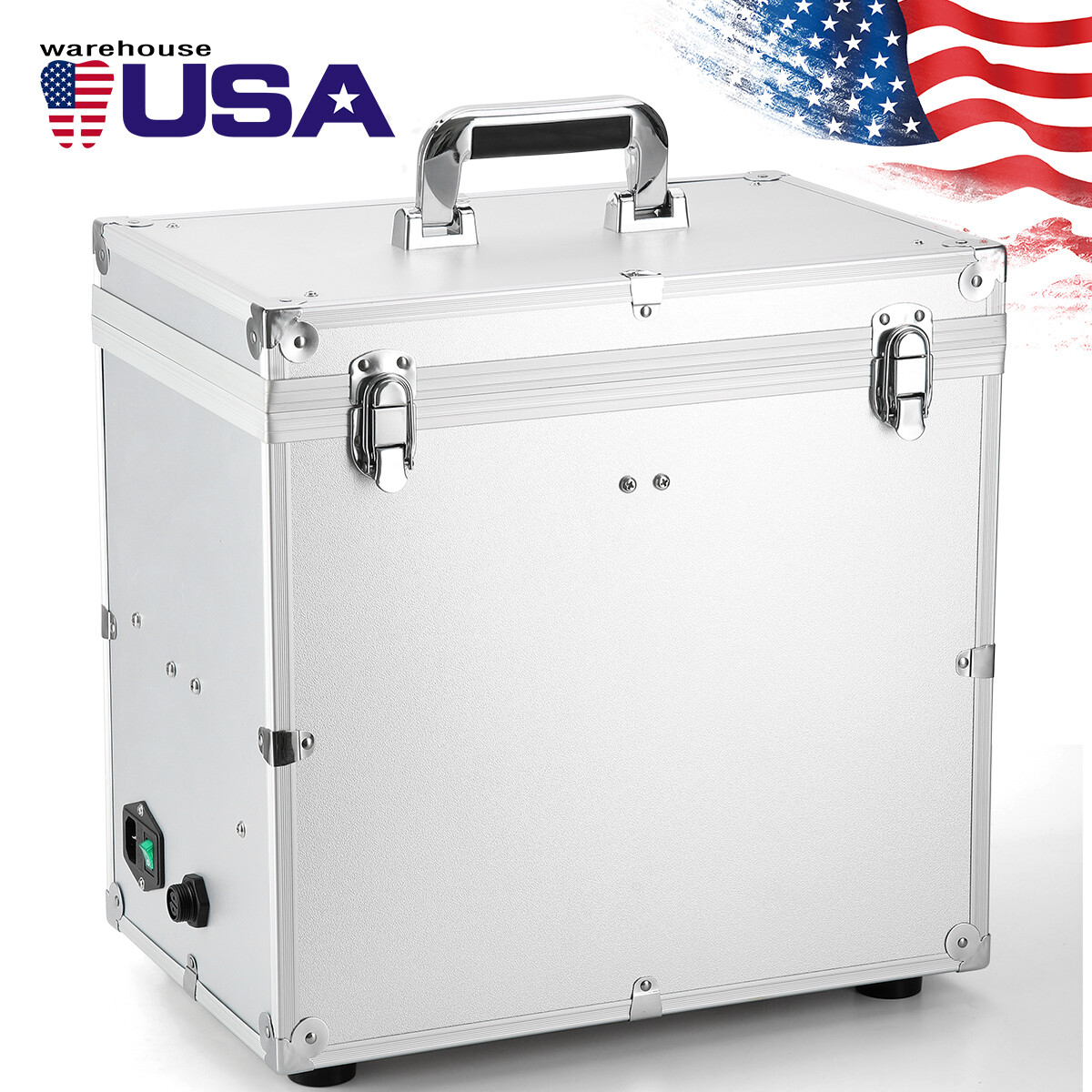 Portable Dental Delivery Unit Rolling Case Suction Air Compressor 4hole / Cart