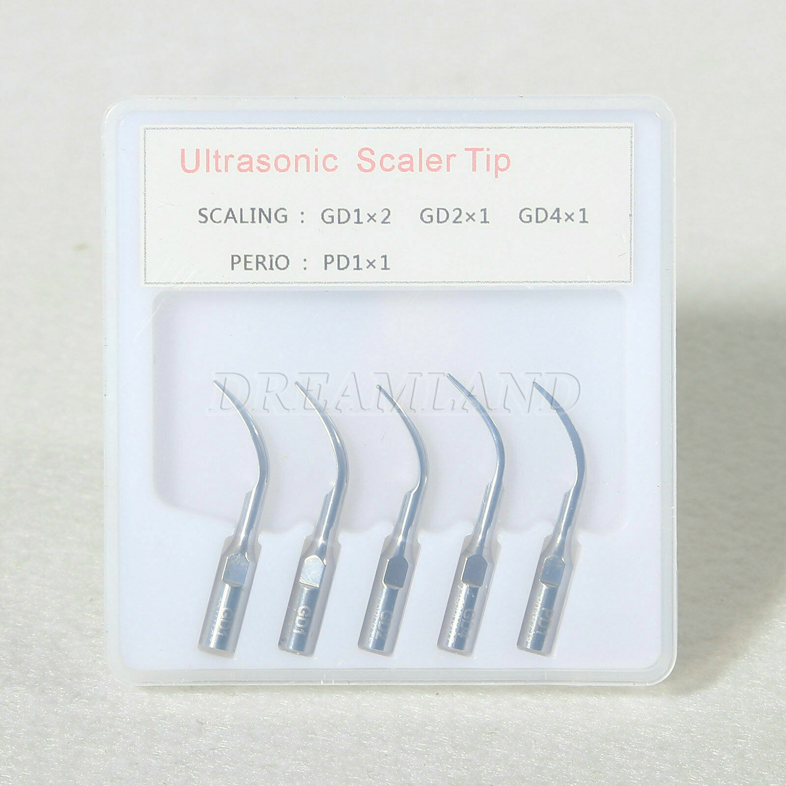 Portable Dental Ultrasonic Piezo Scaler w/ Handpiece Tips fit DTE Satelec EIS