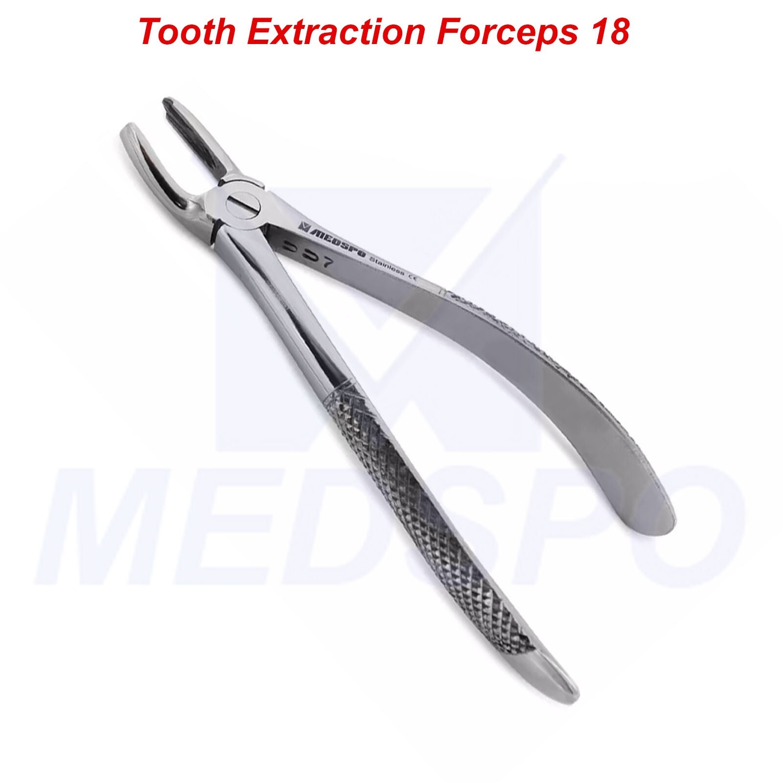 Dental Extraction Forceps Extract Left Upper Molars Fig18 Surgical Dentist Tools