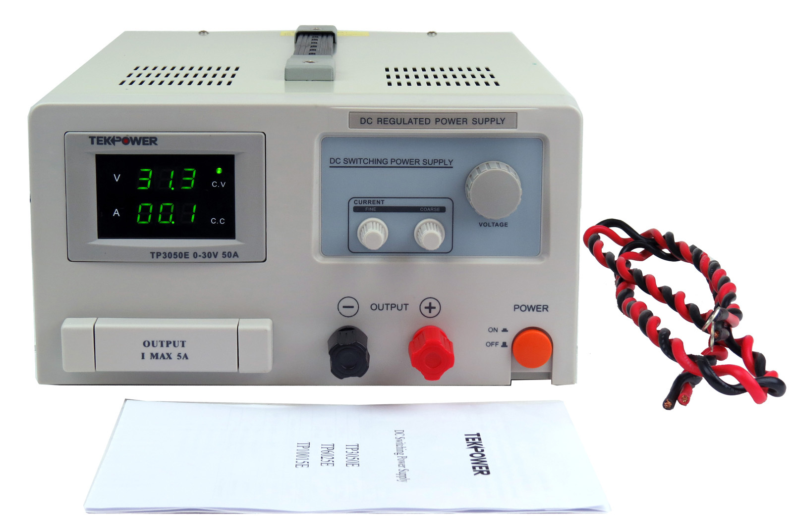 TekPower TP3050E DC Adjustable Switching Power Supply 30V 50A Digital Display