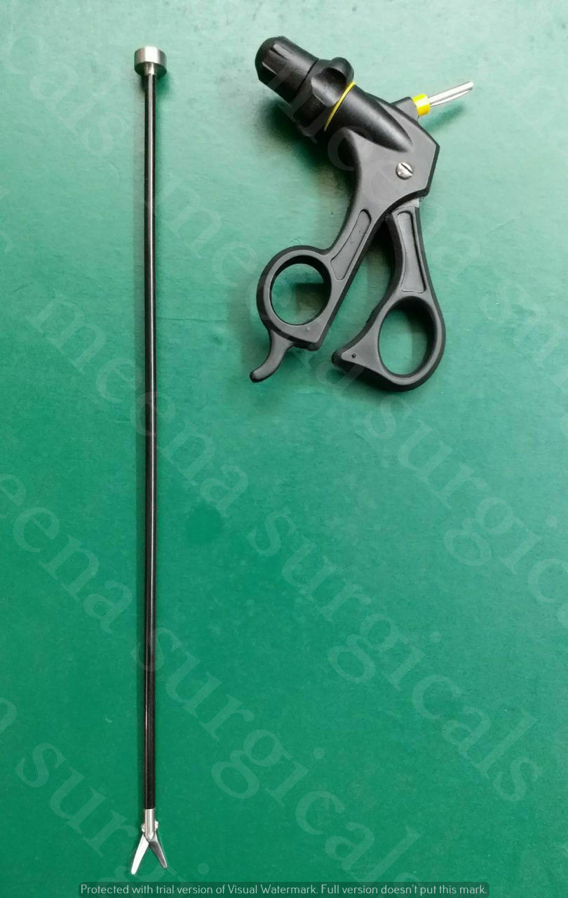 Laparoscopic Curved Scissors Forceps Laparoscopy Surgical Instruments 5mmx330mm
