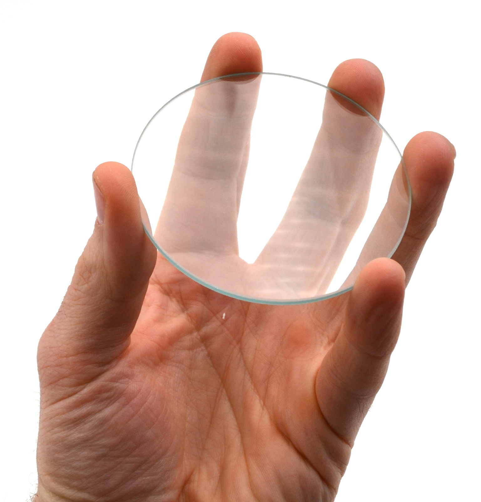 Double Convex Lens, 500mm Focal Length, 3″ (75mm) Diameter – Eisco Labs