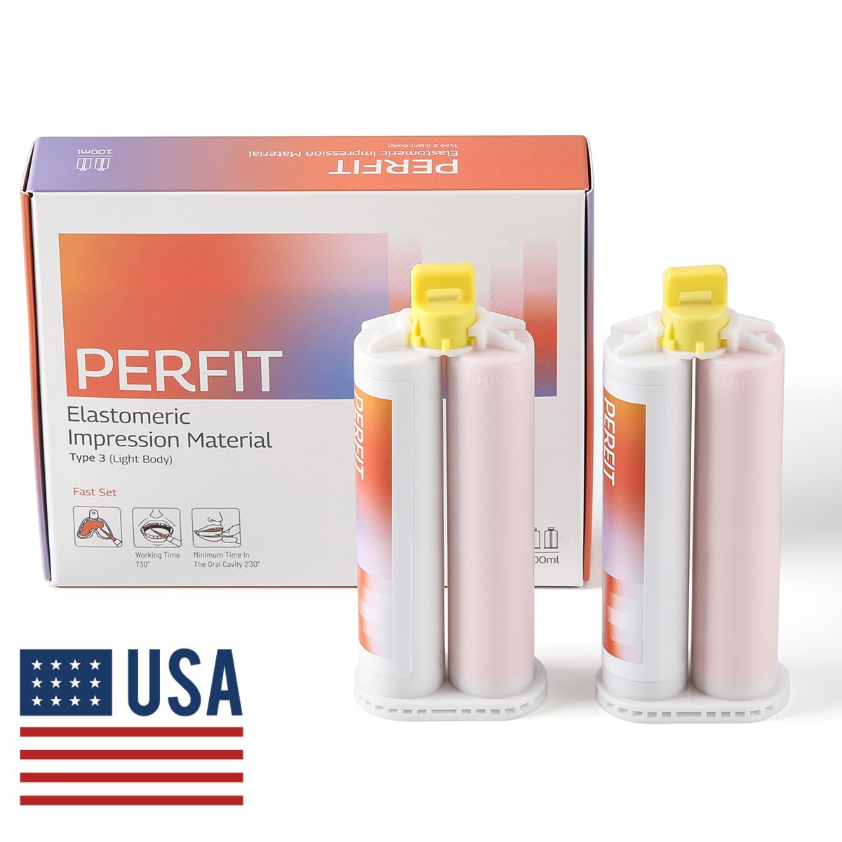 Dental Silicone Elastomeric Impression Material Heavy & Light Body Normal/Fast